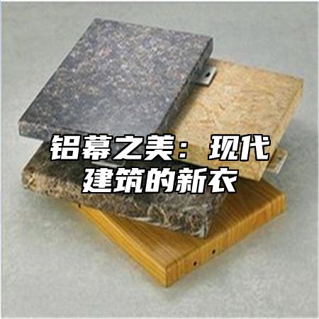 铝幕之美：现代建筑的新衣