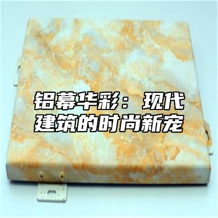 铝幕华彩：现代建筑的时尚新宠