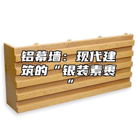 铝幕墙：现代建筑的“银装素裹”