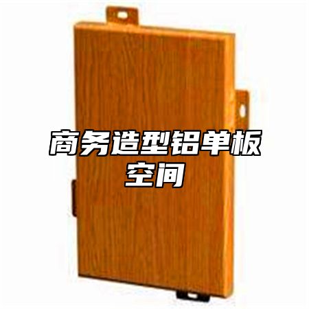 商务造型铝单板空间