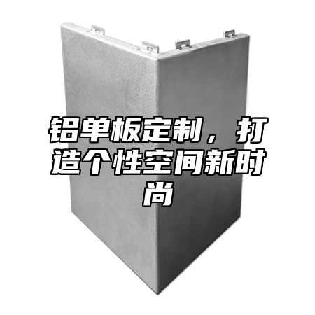 铝单板定制，打造个性空间新时尚