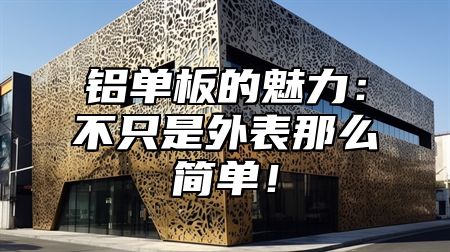 铝单板的魅力：不只是外表那么简单！