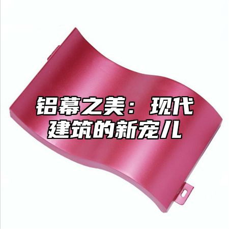 铝幕之美：现代建筑的新宠儿