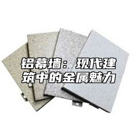 铝幕墙：现代建筑中的金属魅力