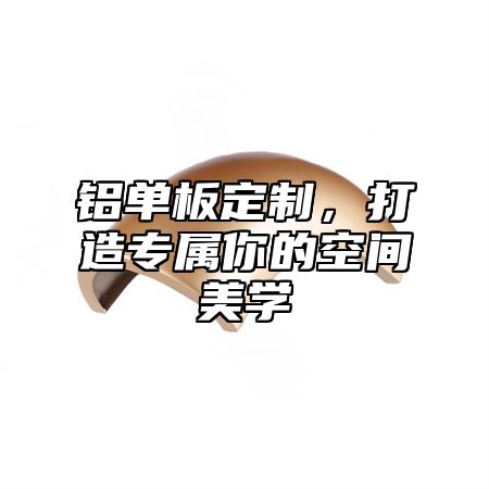 铝单板定制，打造专属你的空间美学