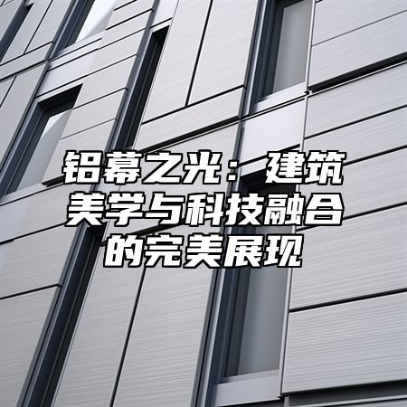 铝幕之光：建筑美学与科技融合的完美展现