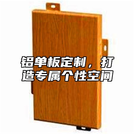 铝单板定制，打造专属个性空间