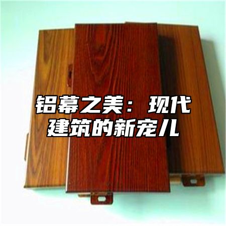 铝幕之美：现代建筑的新宠儿
