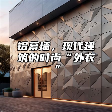 铝幕墙，现代建筑的时尚“外衣”